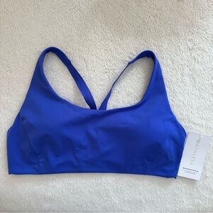 NWT Athleta Malibu Bikini Top D-DD Cerulean Blue Swim XL